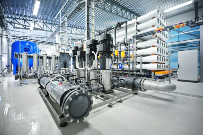 pump-station-for-reverse-osmosis-industrial-city-water-treatment-station-wide-angle-perspective